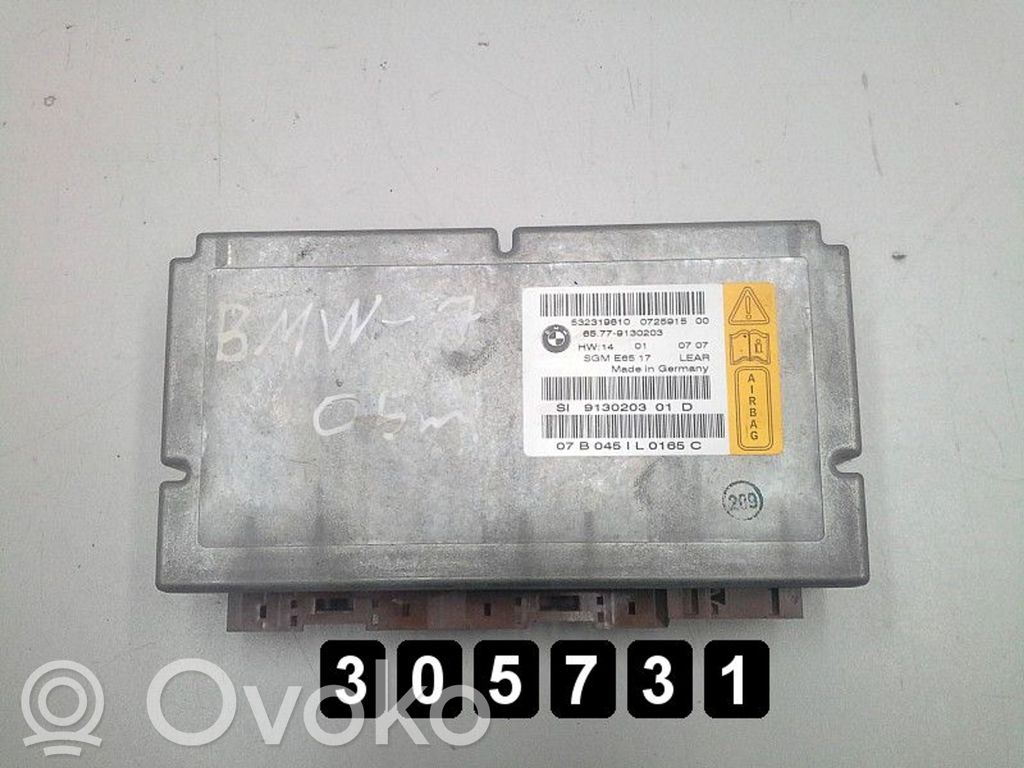 Unidad de control/módulo del motor   65779130203,65779130203