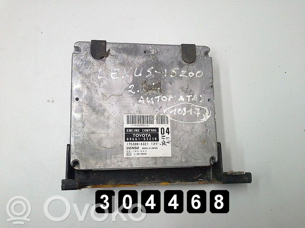 Engine control unit/module   8966153210,8966153210