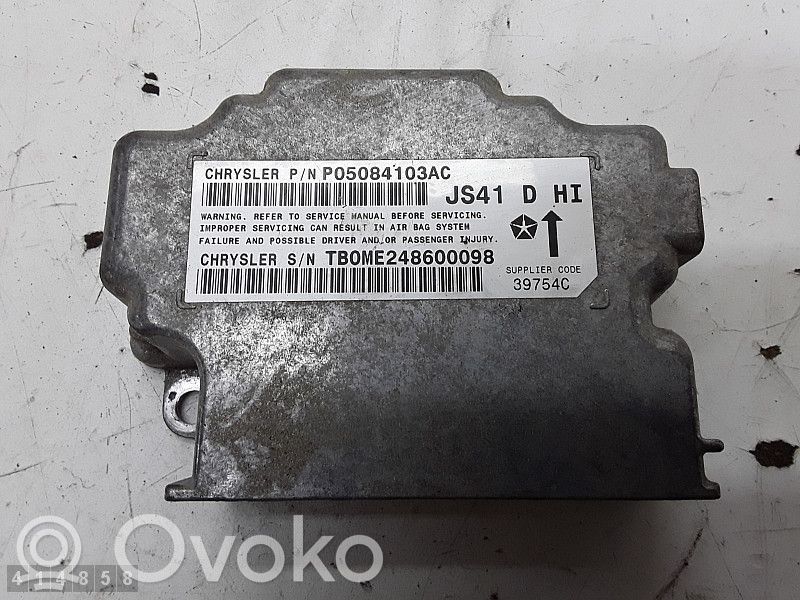 Chrysler Sebring (ST-22 - JR) Airbag control unit/module 