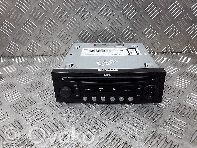 Peugeot Partner Panel / Radioodtwarzacz CD/DVD/GPS