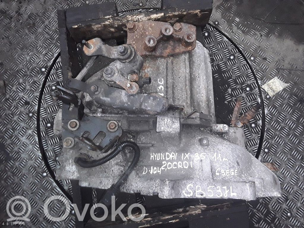 Hyundai ix35 Manualna 6-biegowa skrzynia biegów 
