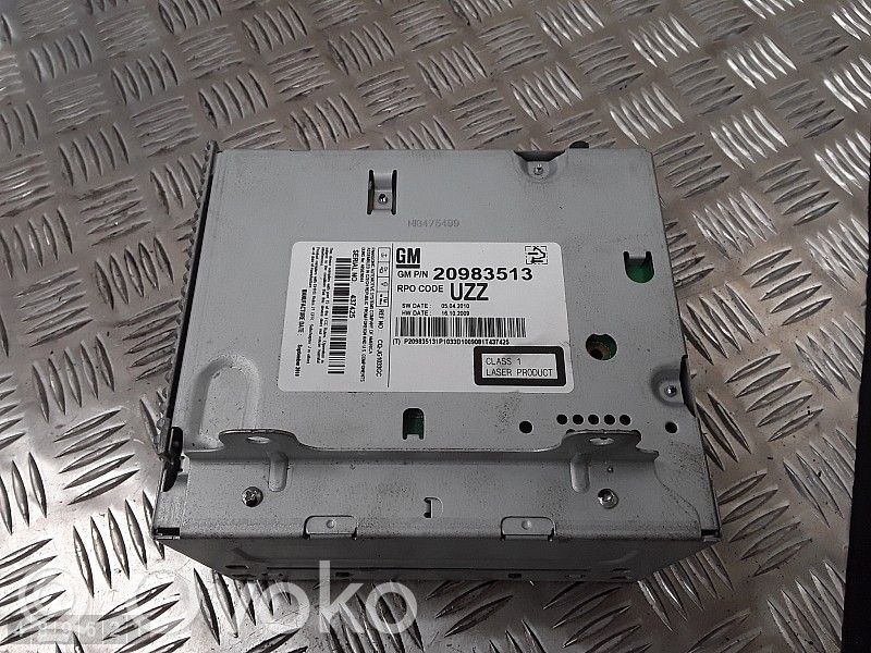 Opel Insignia A Unità principale autoradio/CD/DVD/GPS