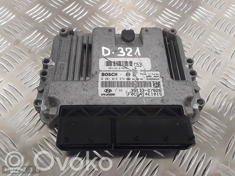 Engine control unit/module   3911327826,0281015374,3911627826