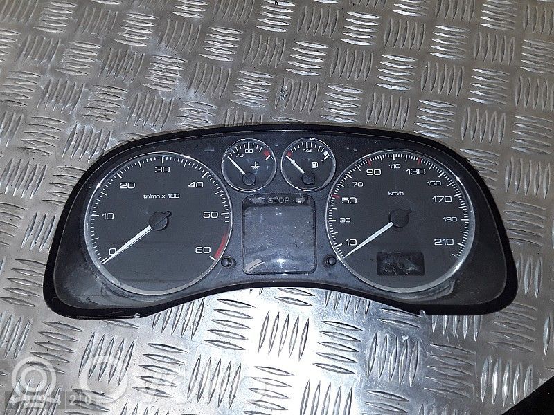 Peugeot 307 CC Tachimetro (quadro strumenti) 