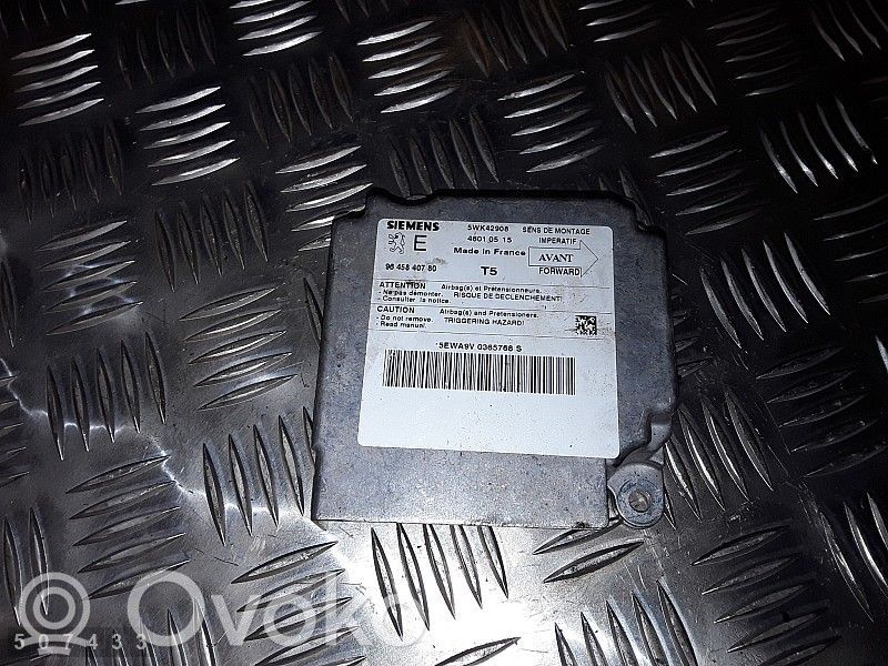 Peugeot 307 CC Centralina/modulo airbag