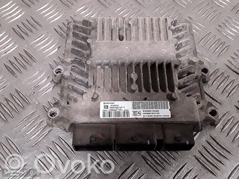 Engine control unit/module   9665100380,9661642180