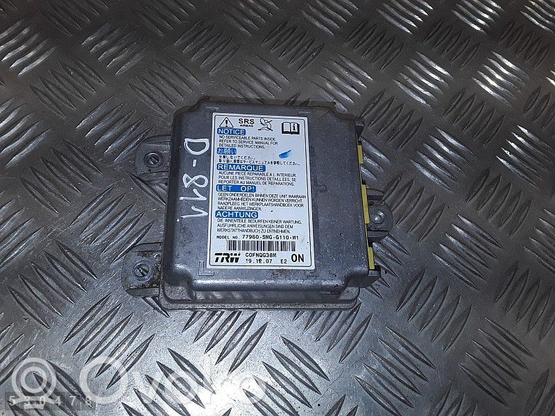 Honda Civic Unitate/modul de comandă airbaguri 