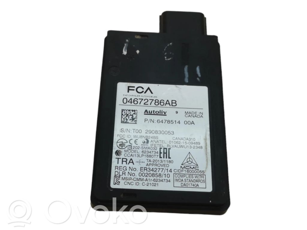 Blind spot module   63373500A,04672786AB,4672786AB