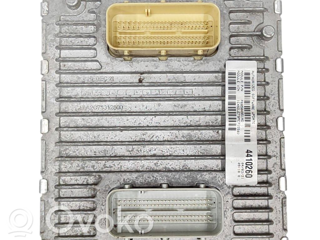 Engine control unit/module   68434934AB,A2C7812670000,P68504951AD,4410260,68434934AC,A2C7331290300AA