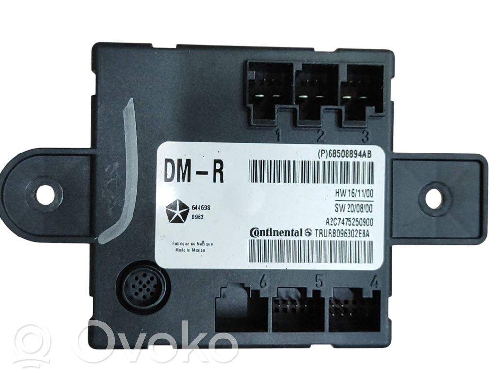 Chrysler Pacifica Unité de commande / module de porte coulissante 