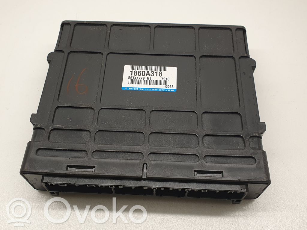 Engine control unit/module ECU   1860A318,E6T41779
