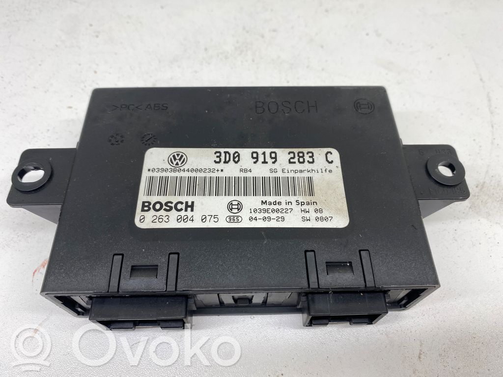 Parking PDC control unit/module   3D0919283C,0263004075