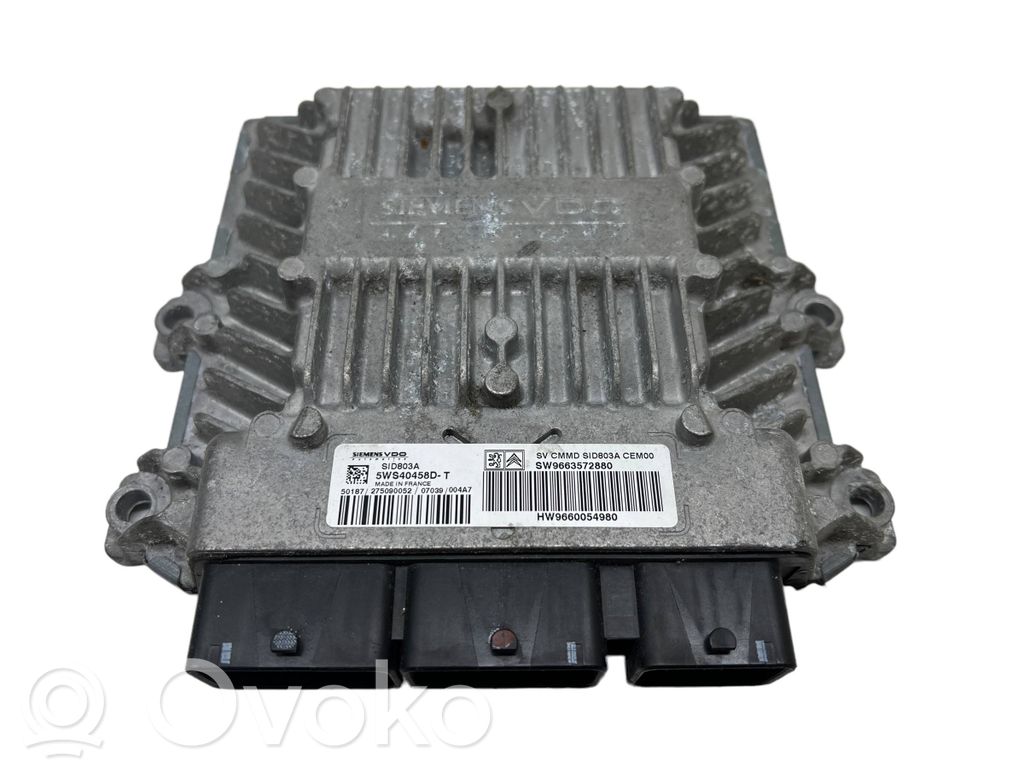 Citroen C4 I Engine control unit/module 