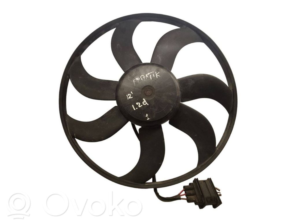 Skoda Praktik (5J8) Convogliatore ventilatore raffreddamento del radiatore 