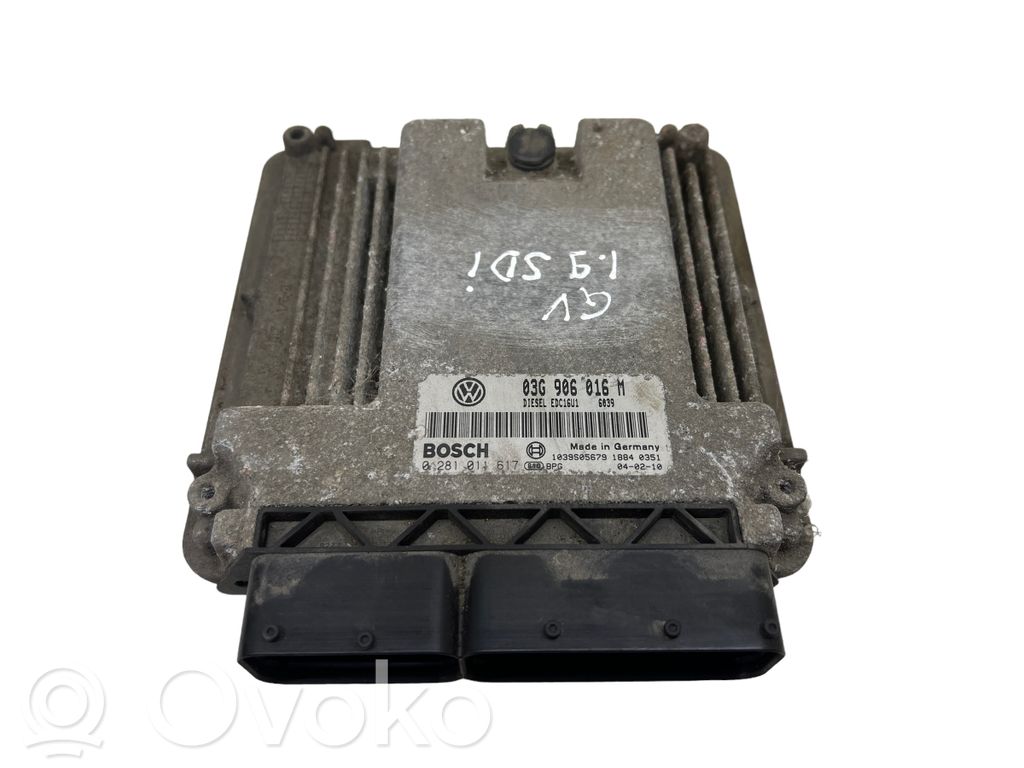 Volkswagen Golf V Engine control unit/module 