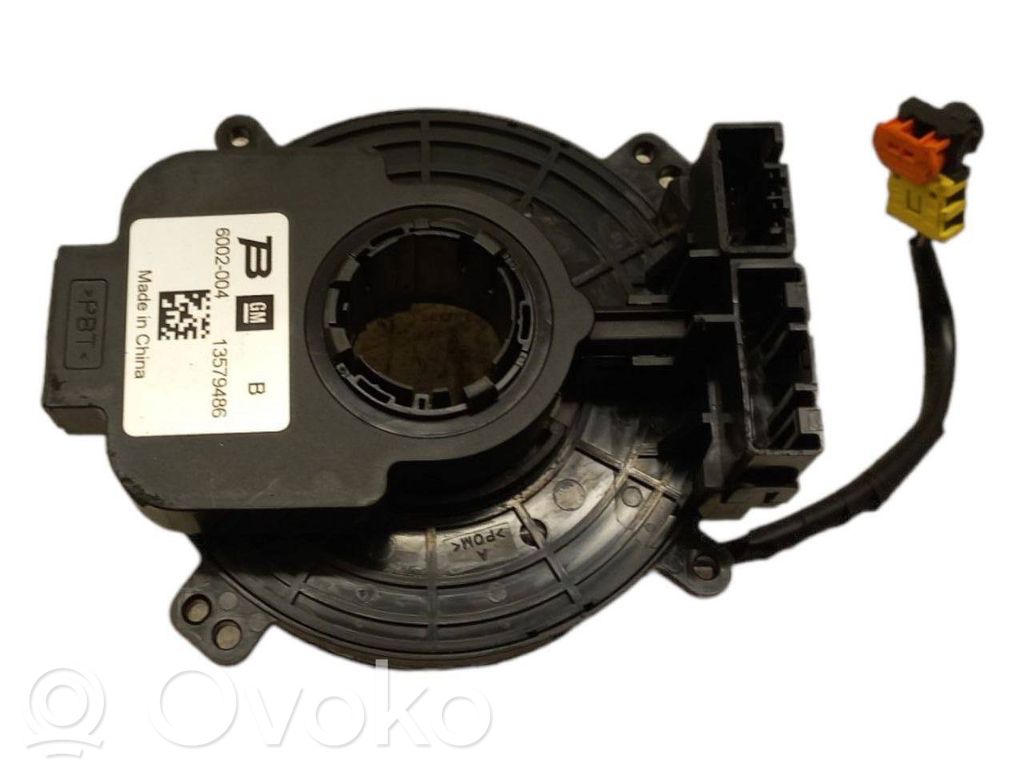 Opel Astra J Airbag slip ring squib (SRS ring) 