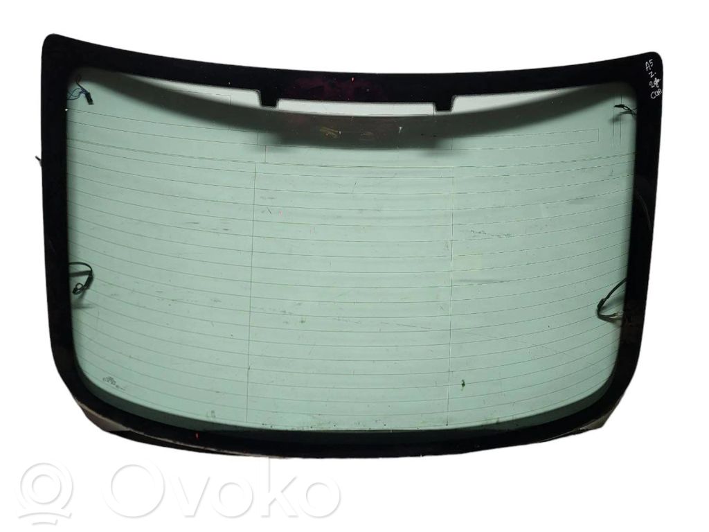 Rear windscreen/windshield window   43R001057,DOT27M23100AS2,E000184