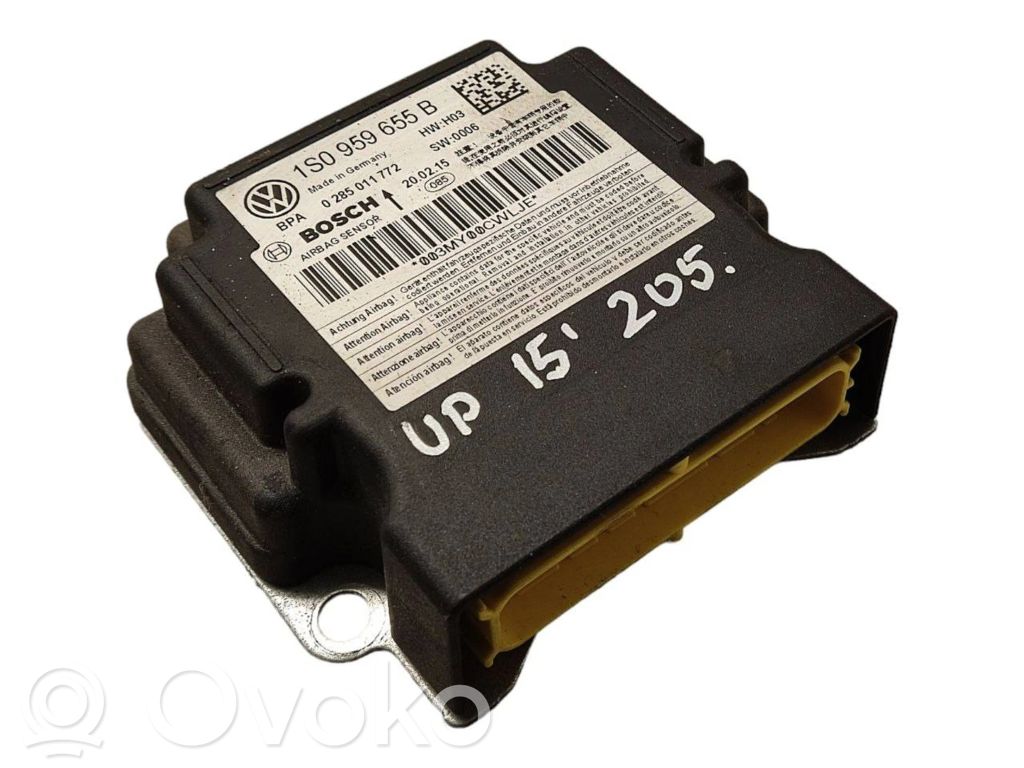 Volkswagen Up Airbag control unit/module 