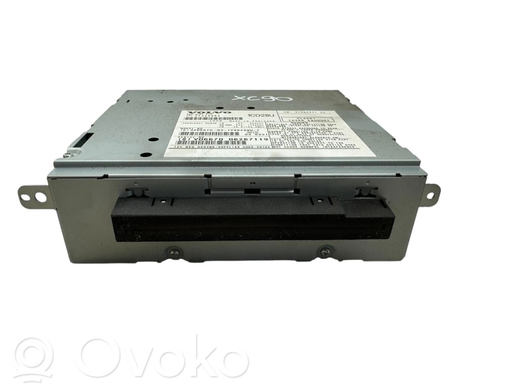 Volvo XC90 Radio/CD/DVD/GPS-pääyksikkö 
