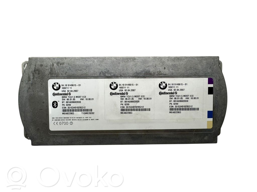 Bluetooth control unit module   9149615,16921111