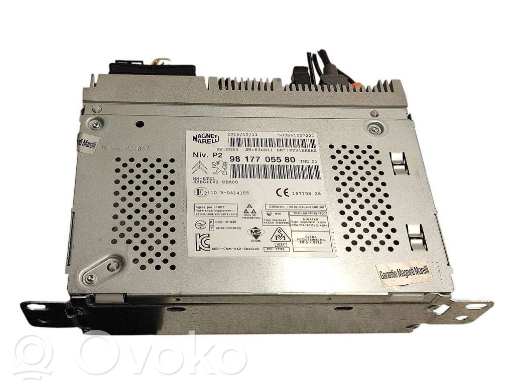 Peugeot 208 I Panel / Radioodtwarzacz CD/DVD/GPS 