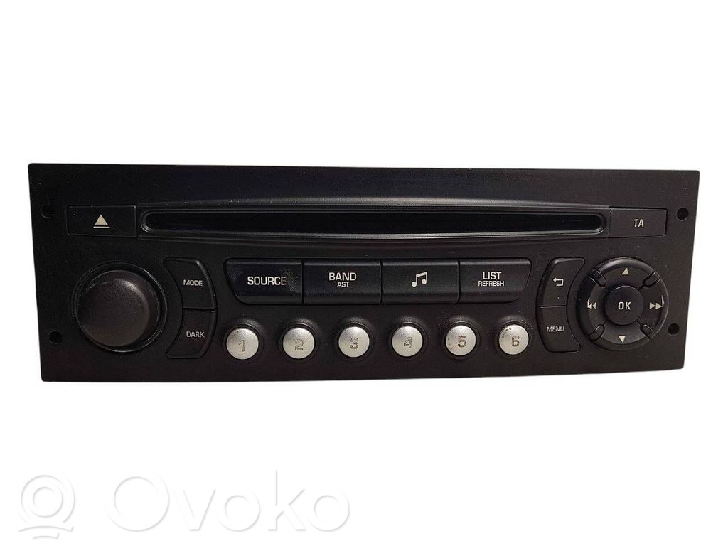 Panel / Radioodtwarzacz CD/DVD/GPS   98053736XT,PSA63511A,A2C86976703