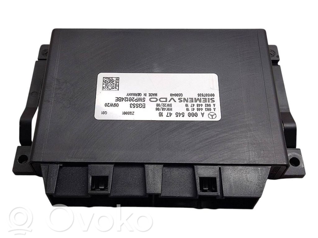 Mercedes-Benz C W204 Module de contrôle de boîte de vitesses ECU 