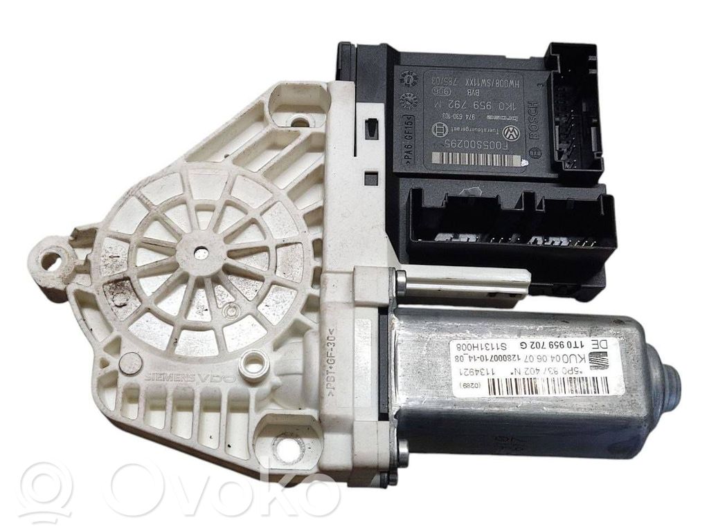 Seat Altea XL Front door window regulator motor 