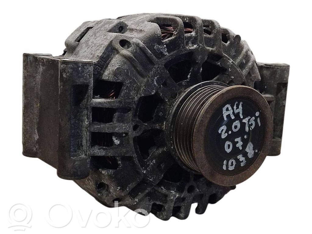 Audi A4 S4 B7 8E 8H Generatorius 