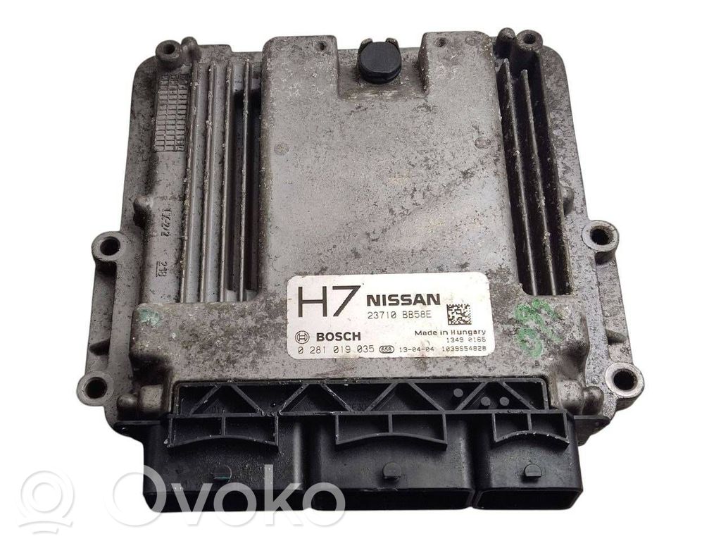 Nissan Qashqai Engine control unit/module 