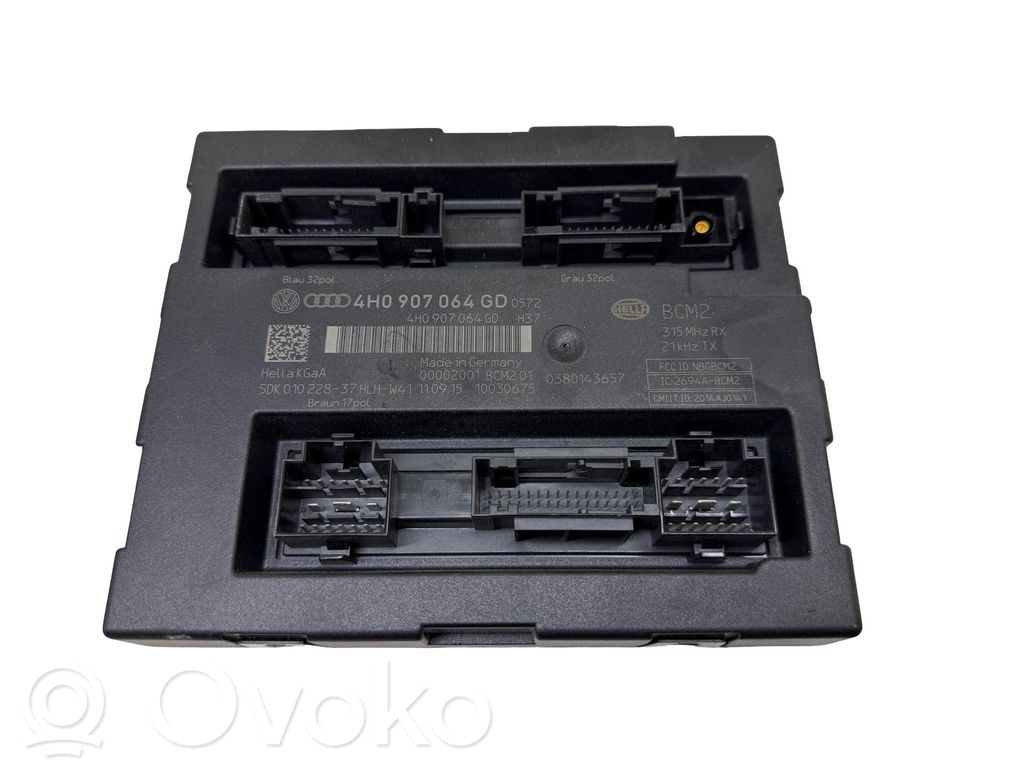 Audi A8 S8 D4 4H Komforto modulis 