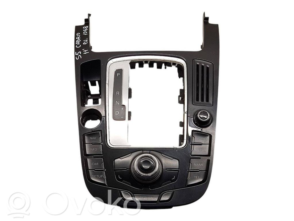 Audi S5 Console centrale, commande de multimédia l'unité principale 