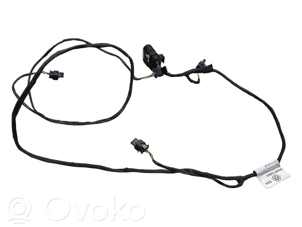 Volkswagen Golf VII Cableado del sensor de aparcamiento (PDC) 