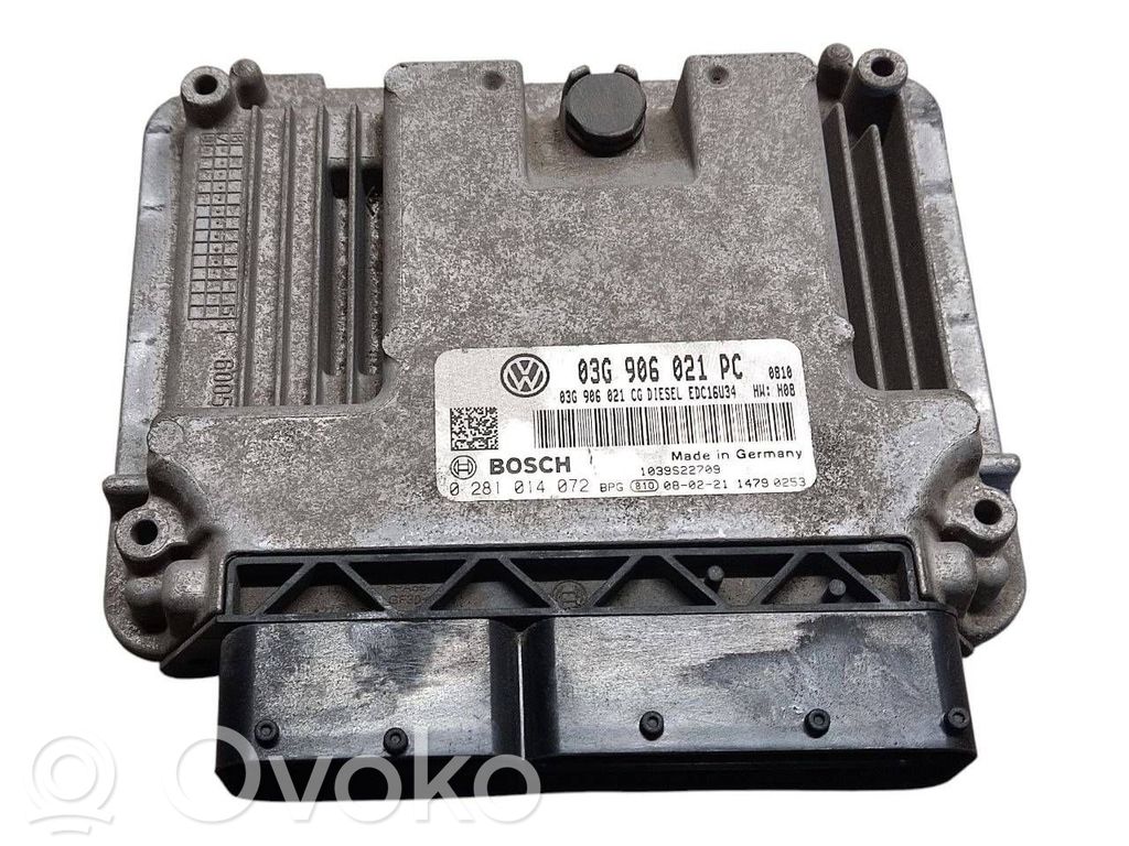 Volkswagen Caddy Engine control unit/module 