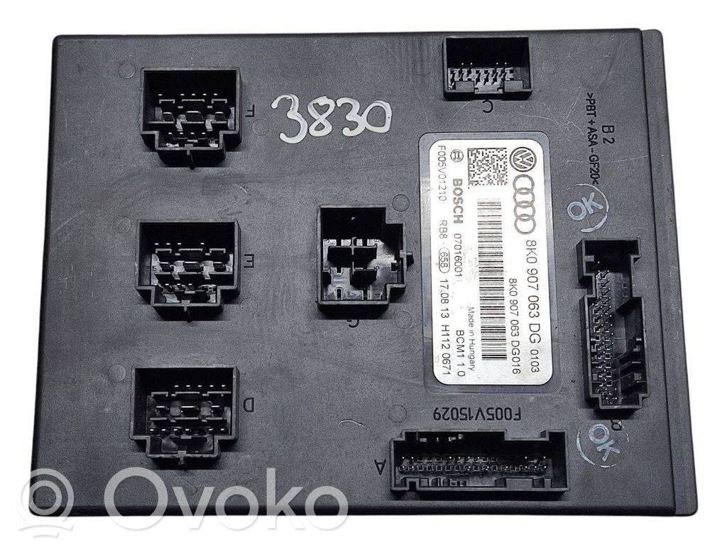 Audi A4 S4 B8 8K Komforto modulis 