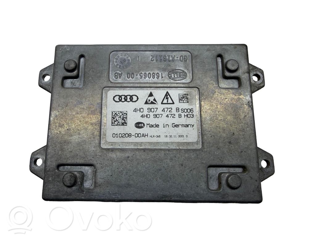 Audi A8 S8 D4 4H Headlight ballast module Xenon 