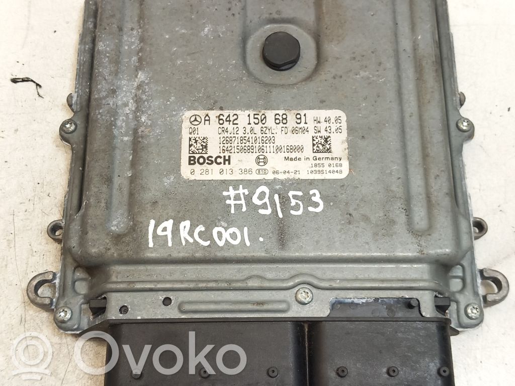 Mercedes-Benz R W251 Engine control unit/module 