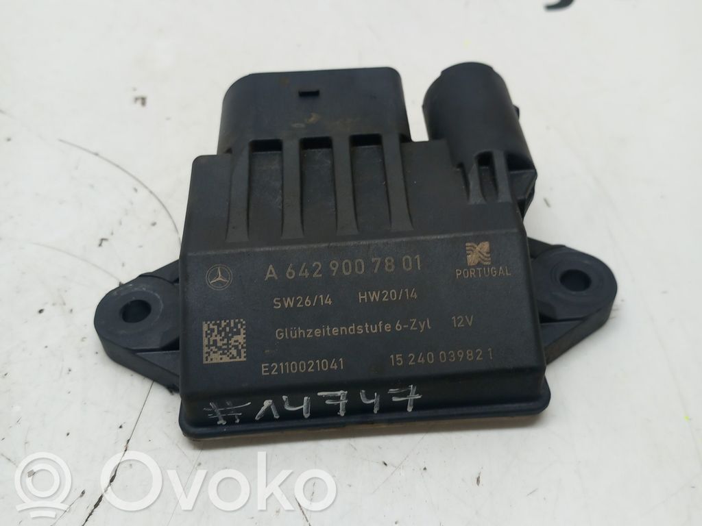 Mercedes-Benz ML W164 Przekaźnik / Modul układu ogrzewania wstępnego 