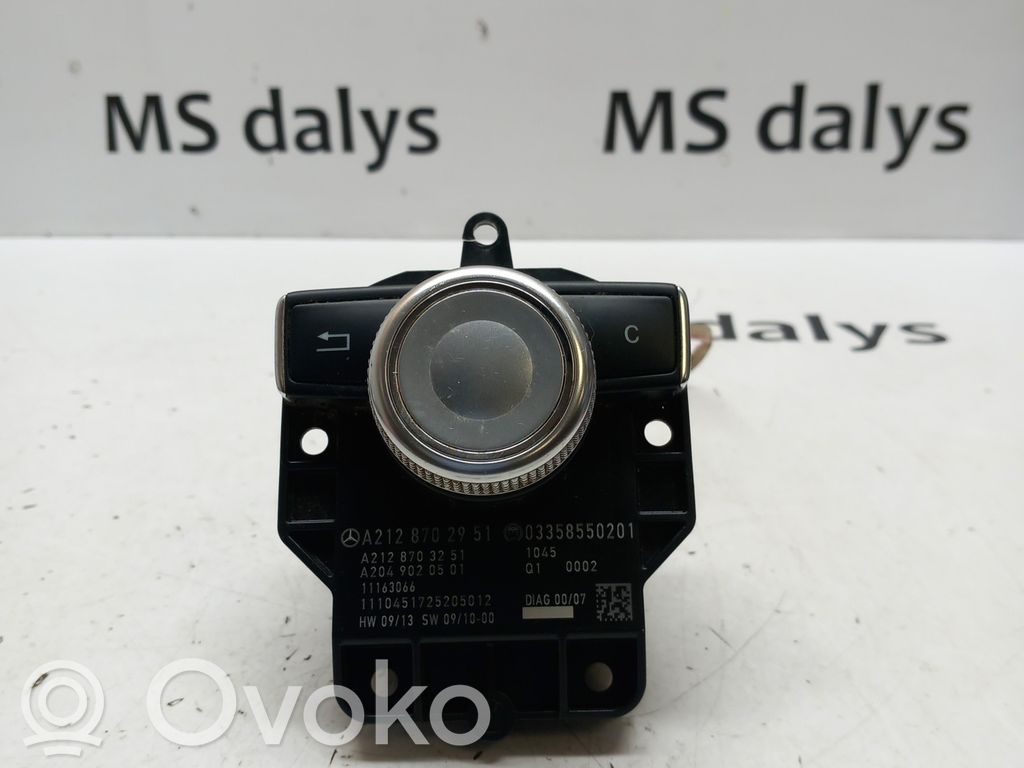 Mercedes-Benz E W212 Interruptor de control multifunción 