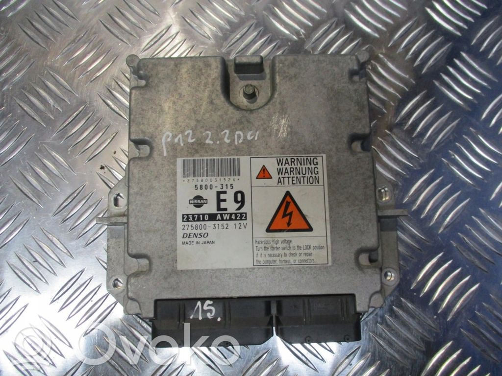 Nissan Primera Engine control unit/module 