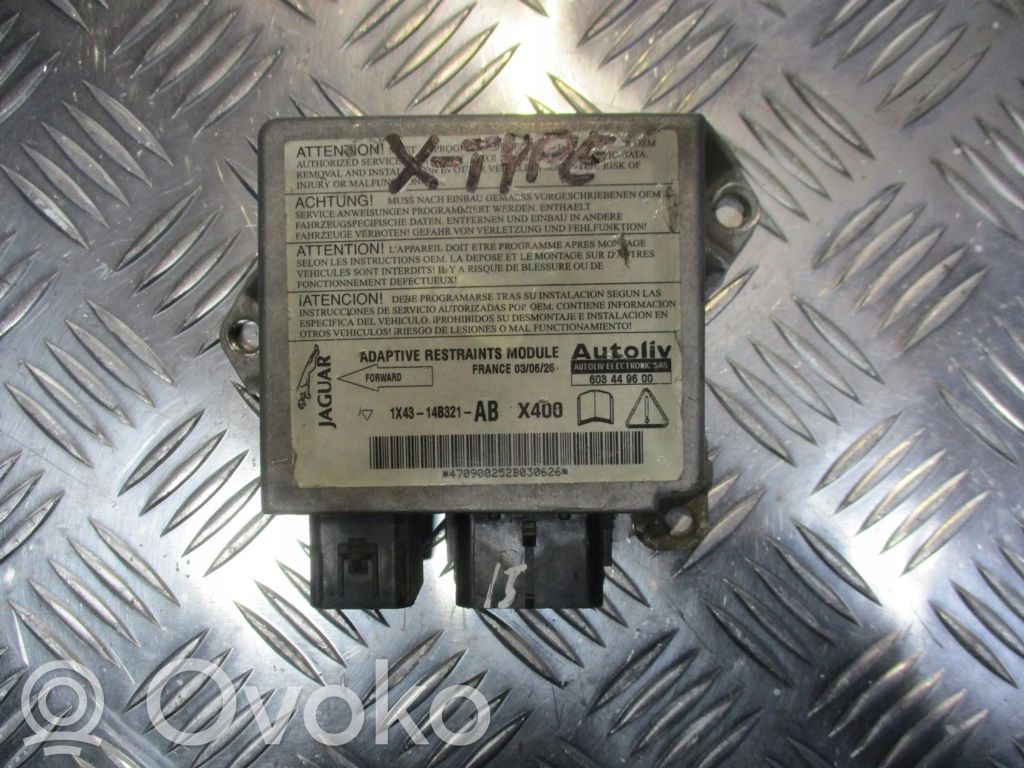 Jaguar X-Type Airbag control unit/module 