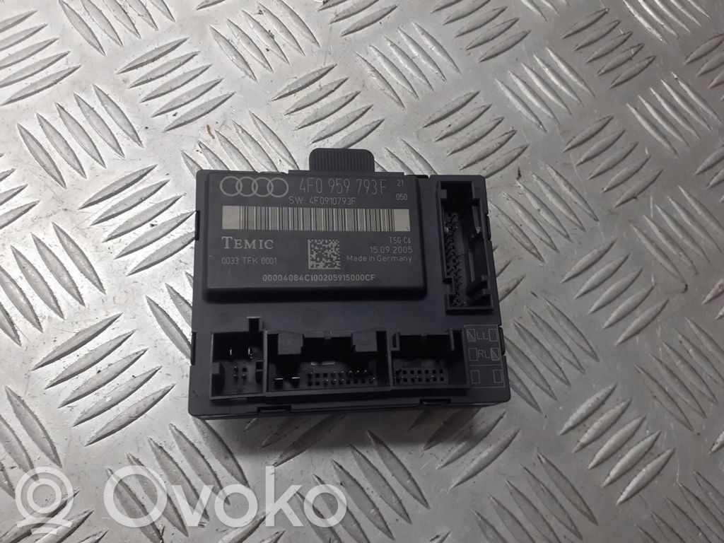 Oven ohjainlaite/moduuli   4F0959793F
