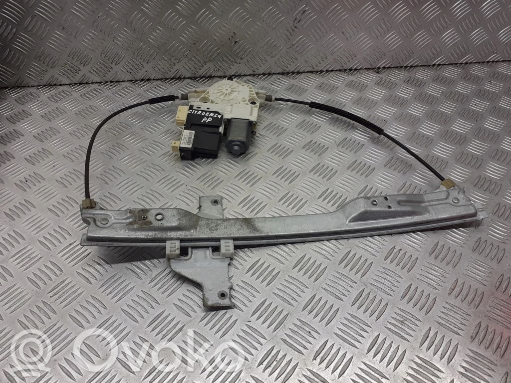 Citroen C4 I Regulador de puerta delantera con motor 