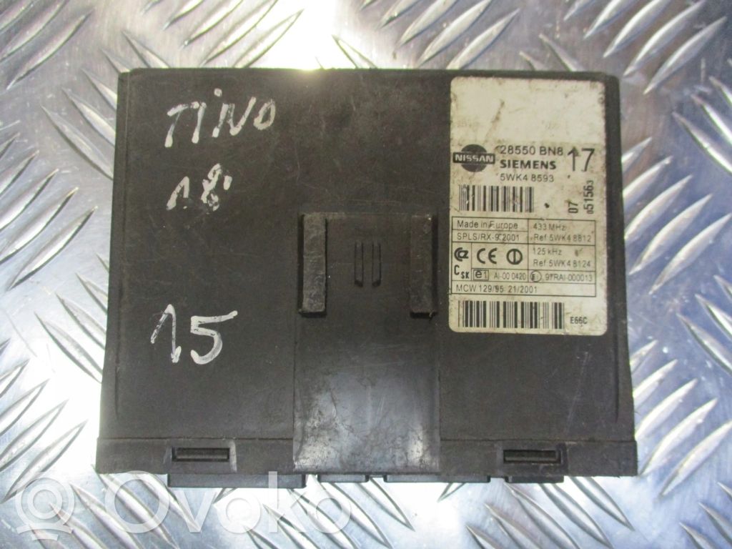 Nissan Almera Tino Modulo di controllo del corpo centrale