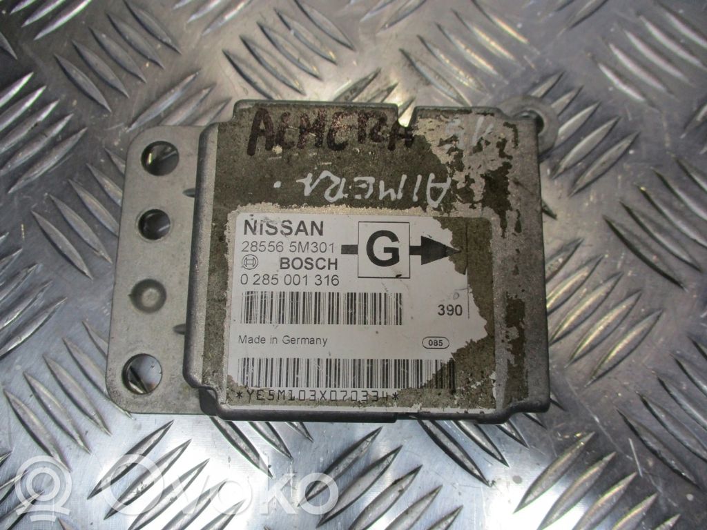 Nissan Almera N16 Unitate/modul de comandă airbaguri 