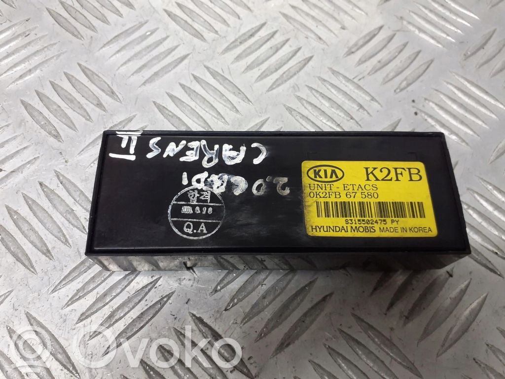 KIA Carens II Muut laitteet 