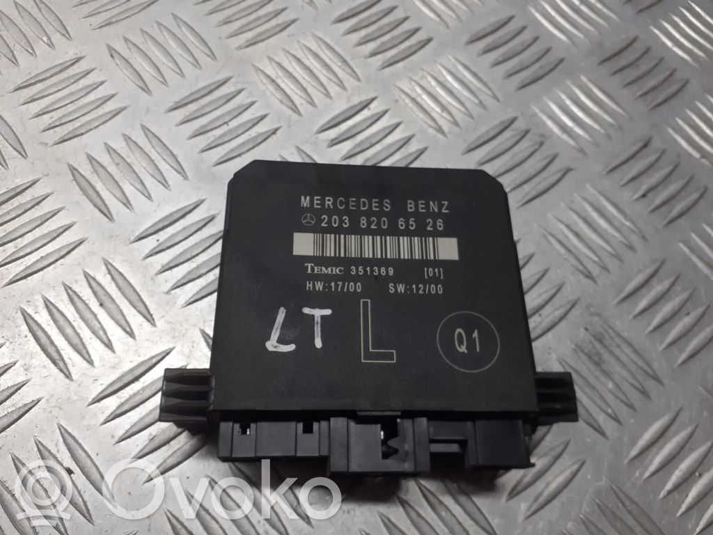 Unité de commande module de porte   2038206526