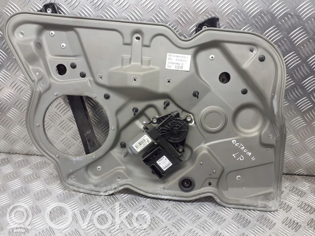 Skoda Octavia Mk2 (1Z) Mécanisme de lève-vitre avec moteur
