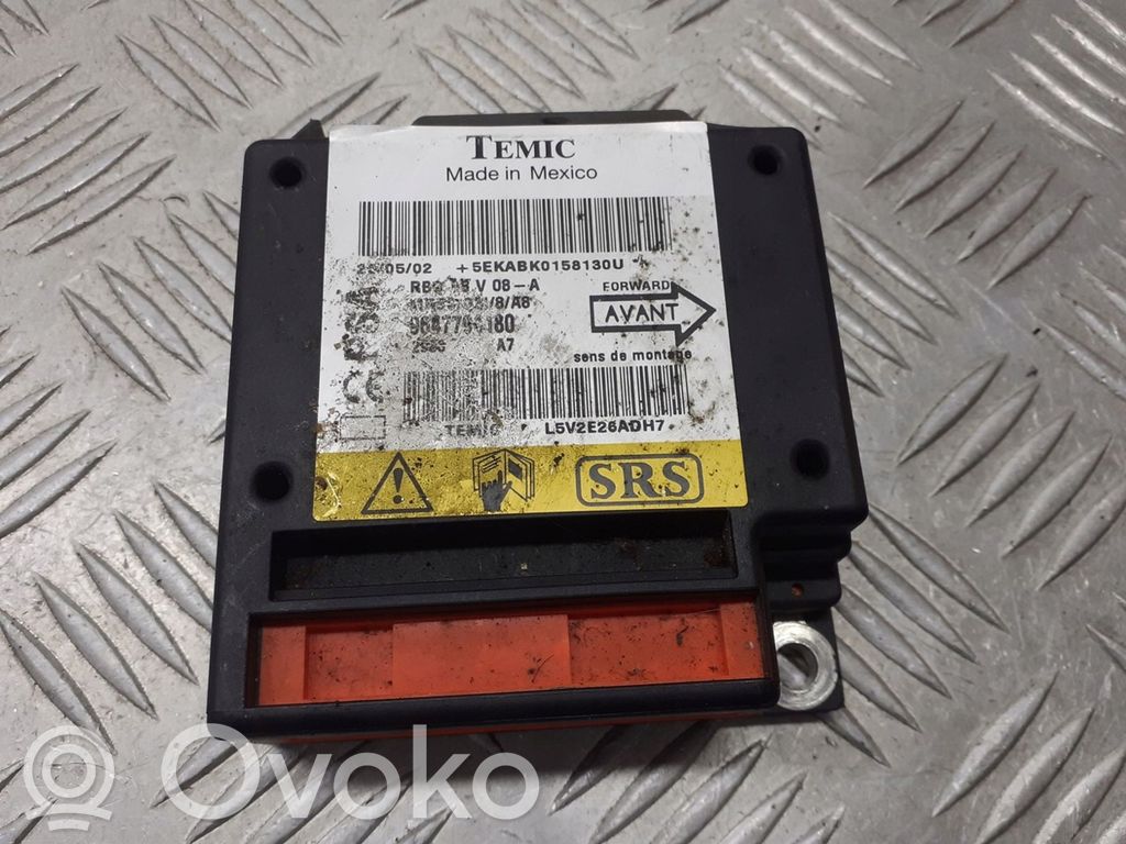 Centralina/modulo airbag   9647794180