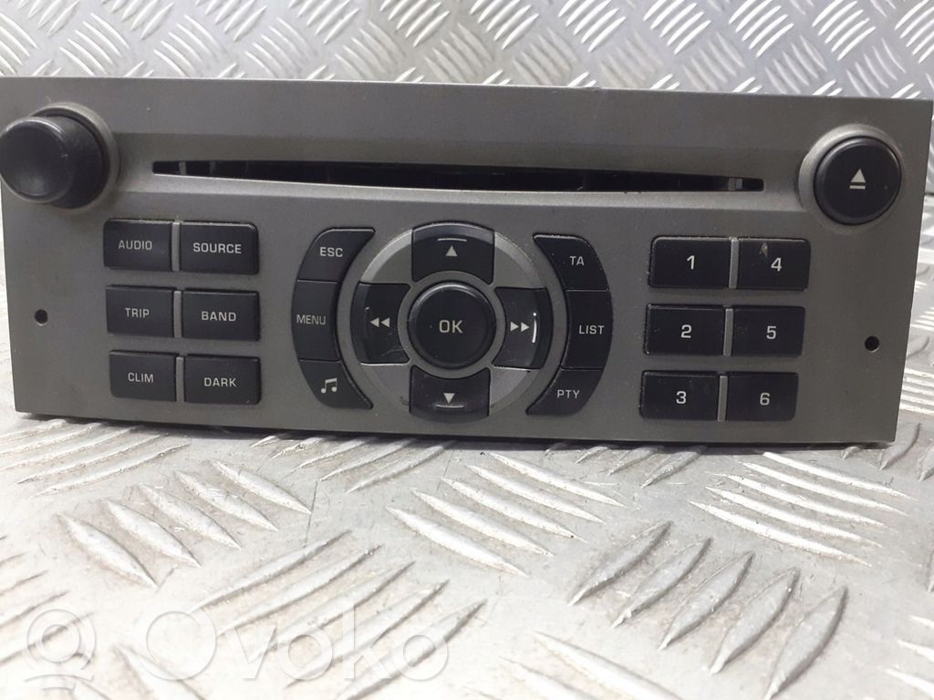 Peugeot 407 Radio/CD/DVD/GPS-pääyksikkö 
